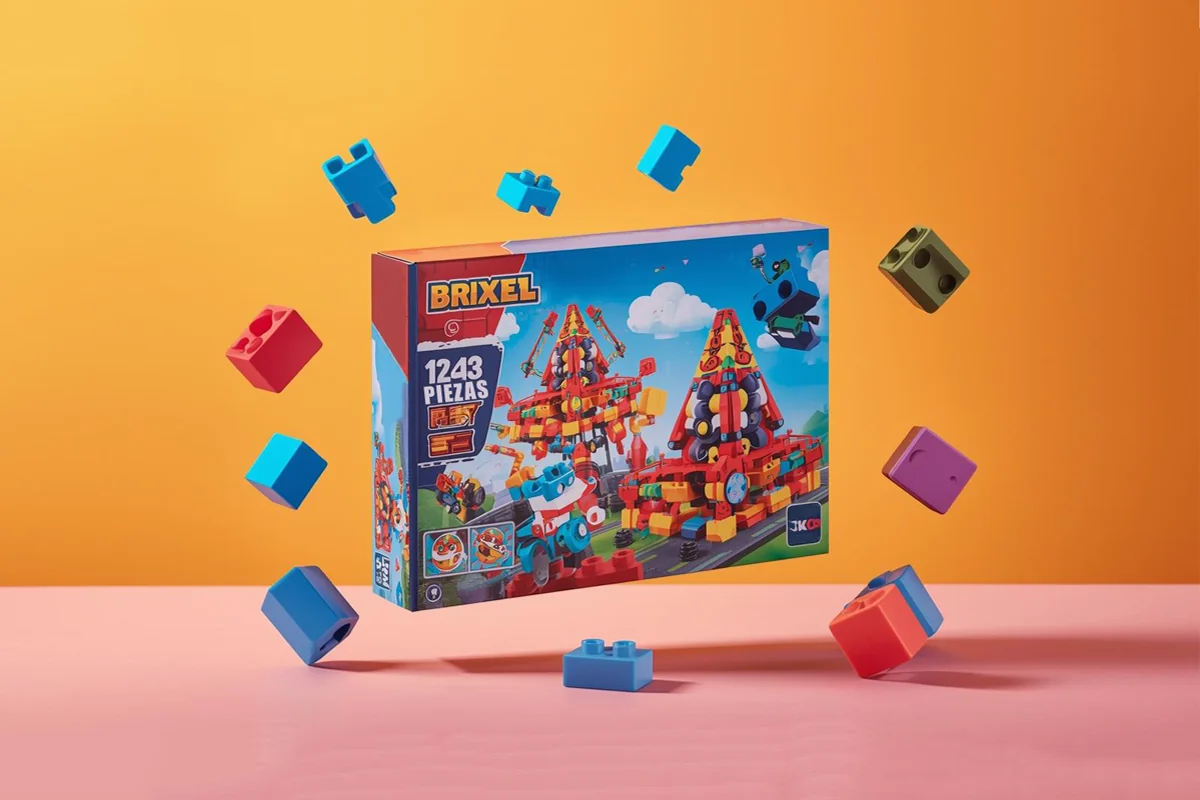 Empaque caja para juego offset
