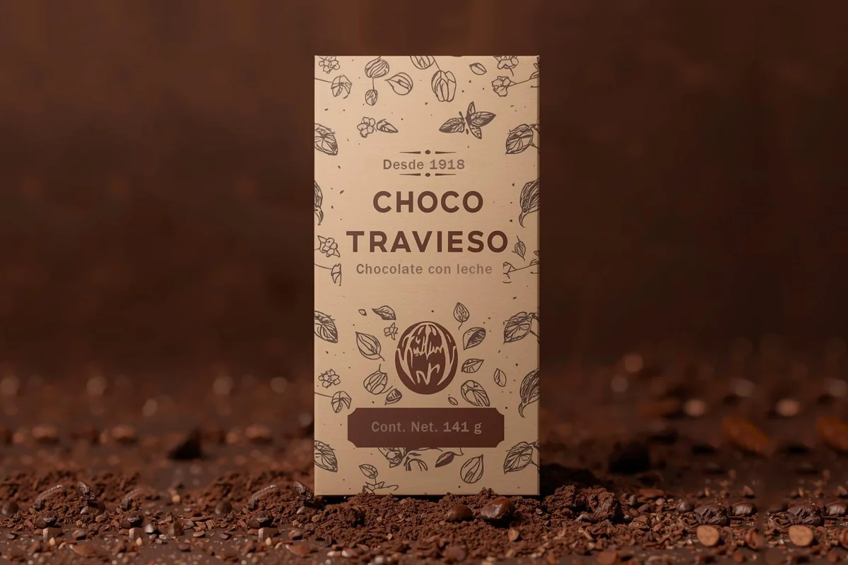 Empaque chocolate offset